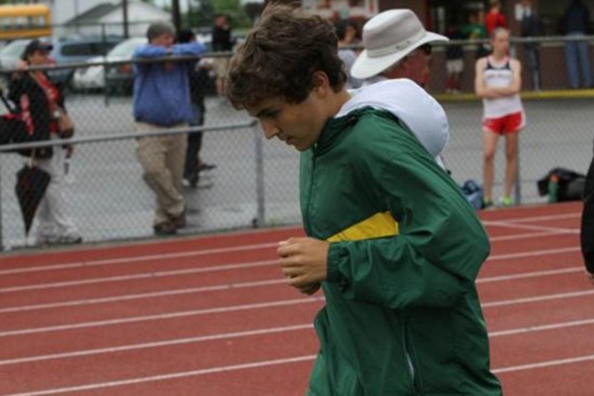 Runners work hard to stay fit. They participate in many after school runs and also stay active on the weekends. Each athlete is determined to improve.