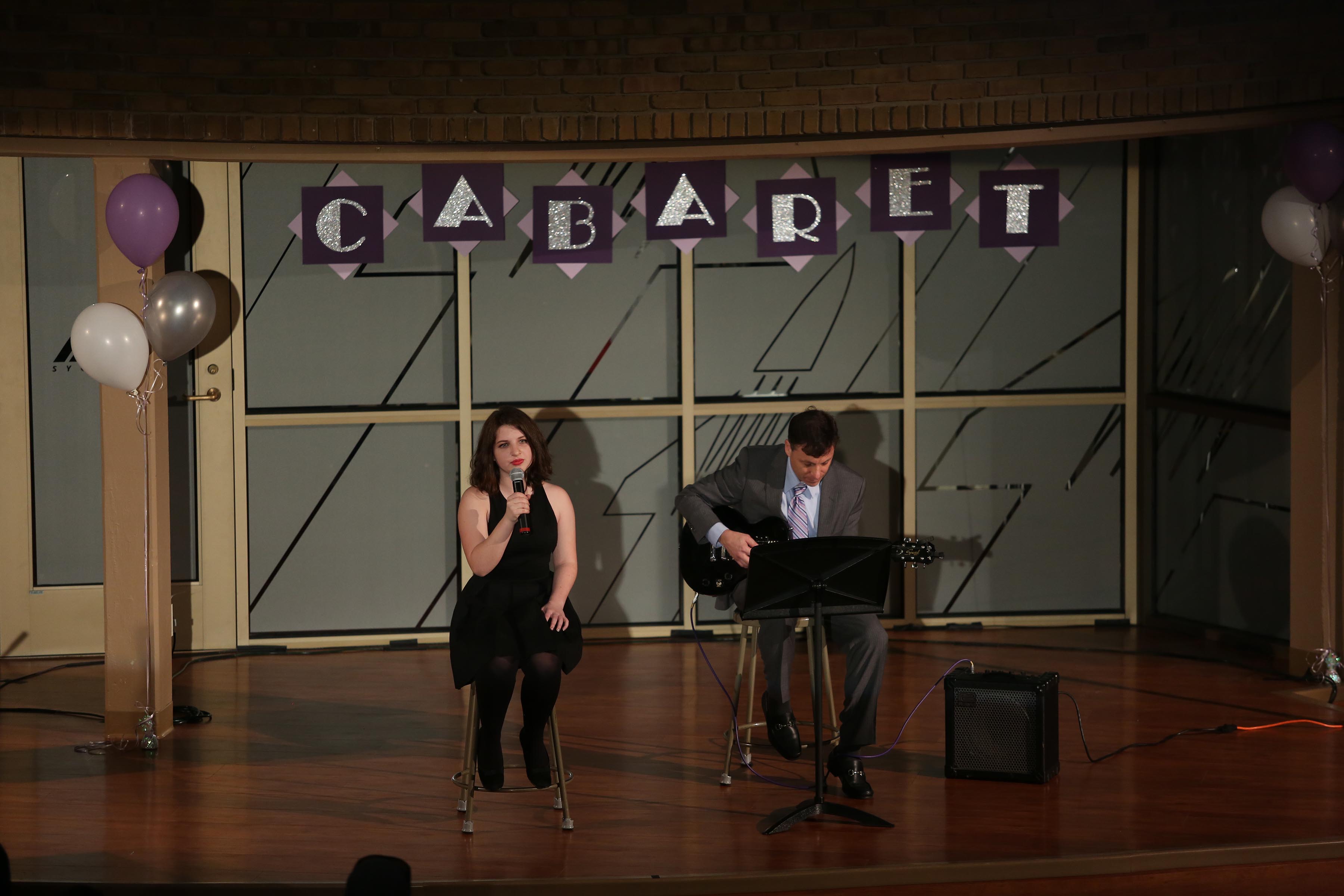 Students sing the night away with Cabaret
