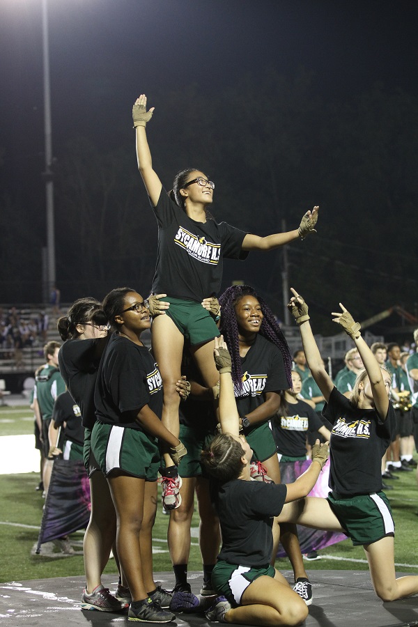 Bands brings spirit to football games