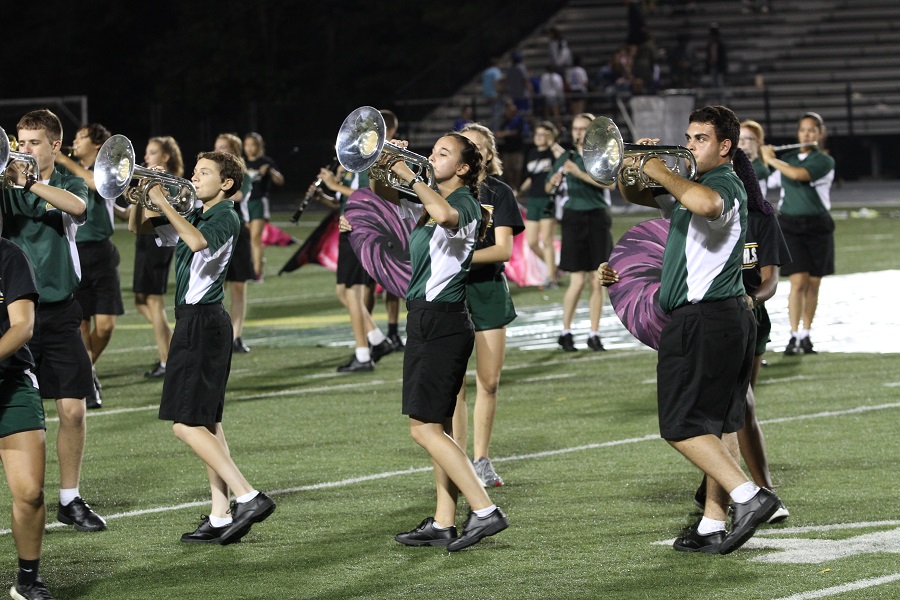 Bands brings spirit to football games