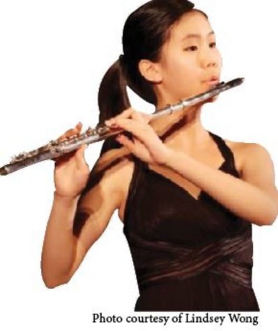 Lindsey Wong excels at flute