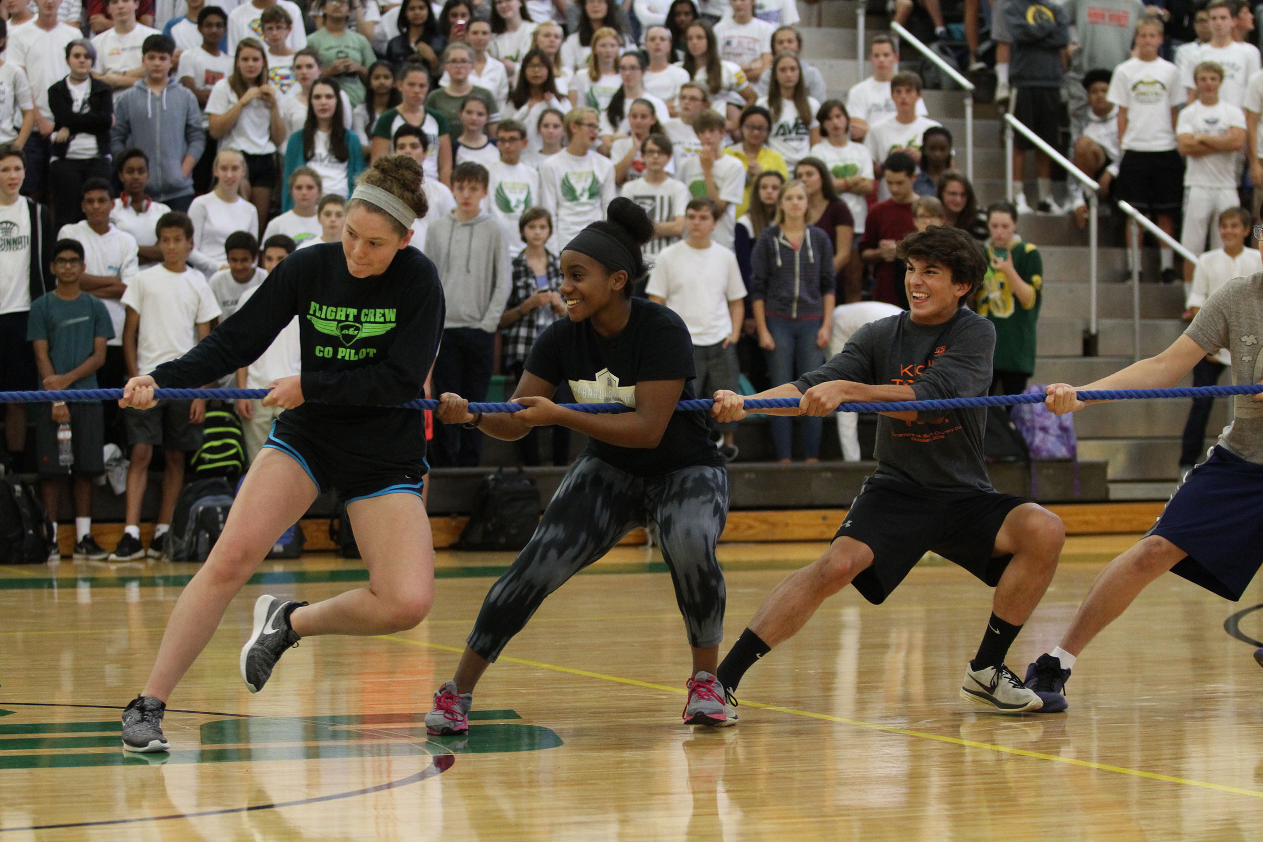 Pep rally sparks spirit