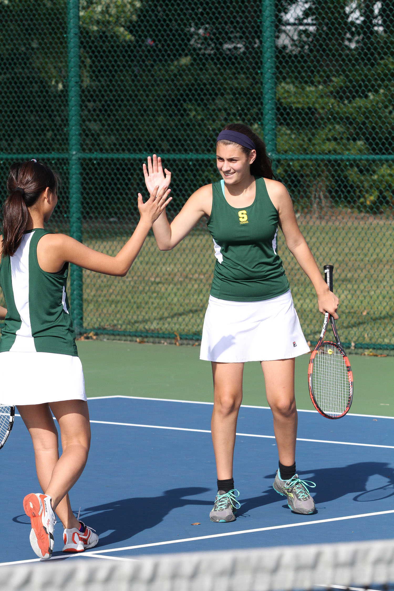 JV Girls’ Tennis aces season