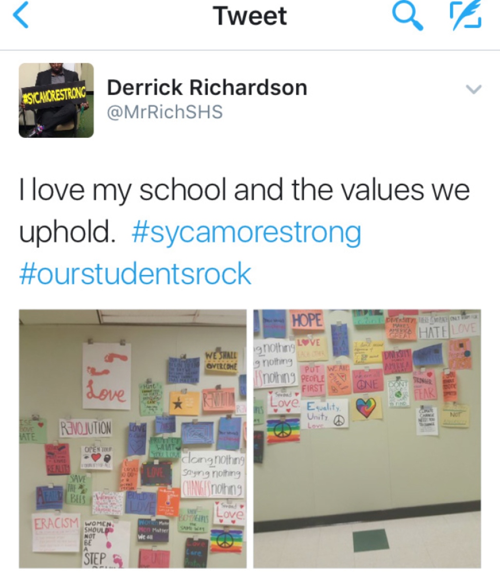 Spreading love: students promote positivity