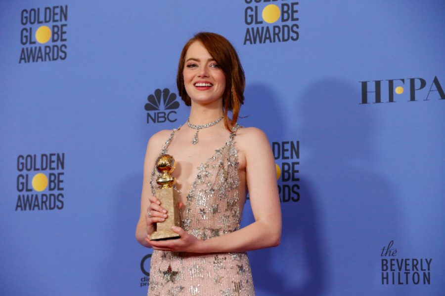 Actress Emma Stone has been nominated for best actress for her work in ‘La La Land.’ She portrays an aspiring actress named Mia who meets and falls in love with a musician named Sebastian (Ryan Gosling). Critics praised the film’s screenplay and performance.