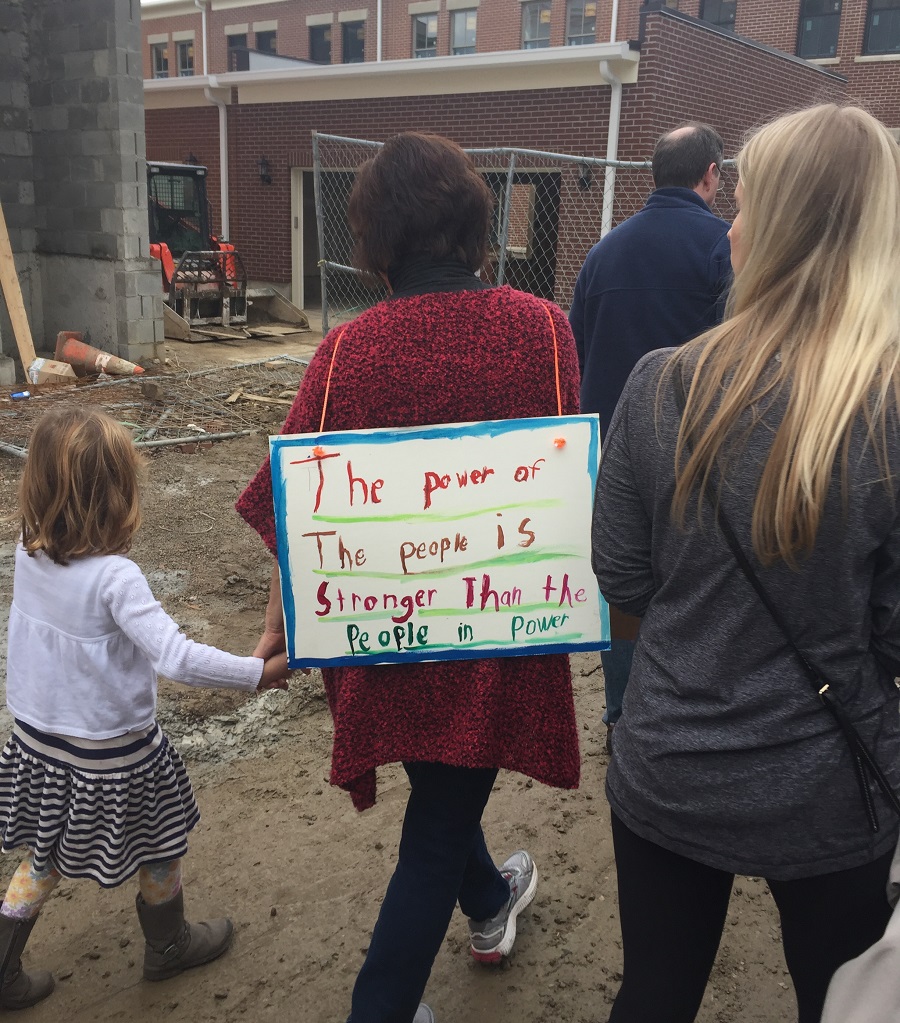 Women’s March empowers students