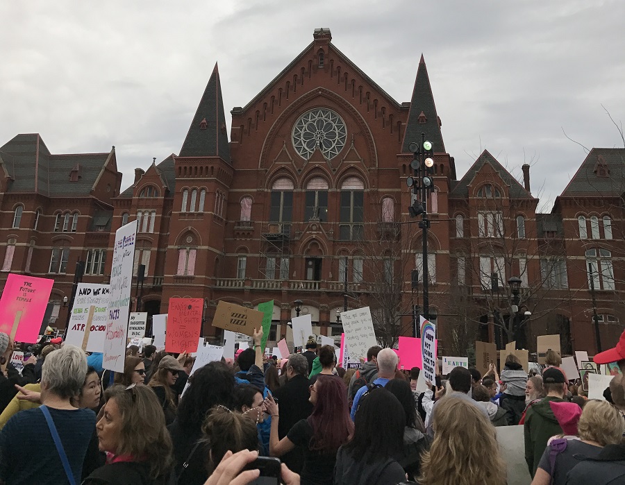 Women’s March empowers students