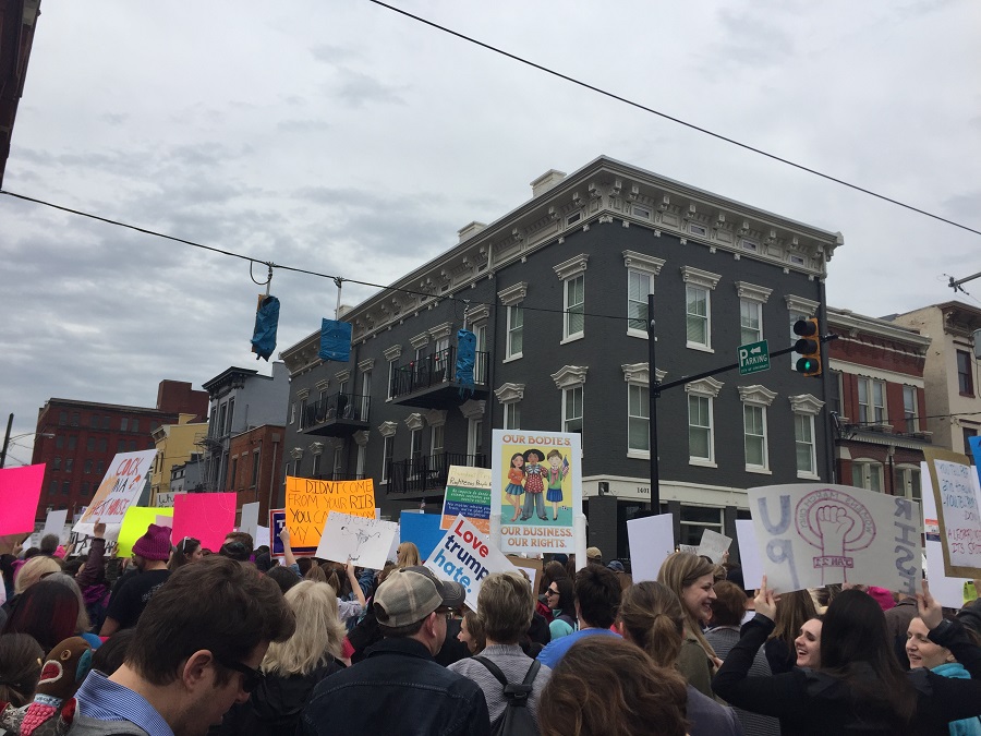 Women’s March empowers students