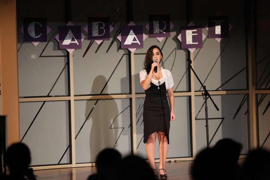 Miriam Chowdhury, 10 sang Simple and Clean/Hikari. She performed along with her peers towards the end of the first act. This is her second year performing at Cabaret. 