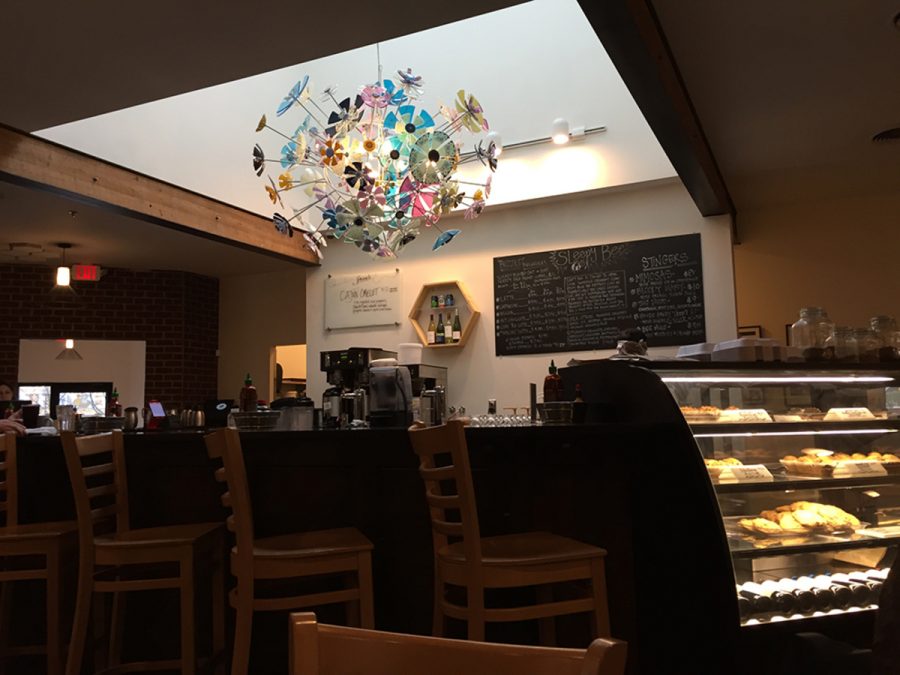 EAT UP. In the mornings, the wait at Sleepy Bee could be over an hour. They do use the NoWait app for you to jump in line from home.  SHS students enjoy eating here: “I have yet to go for lunch, but they have a vegan burger I believe that I really would like to try,” Zou said.