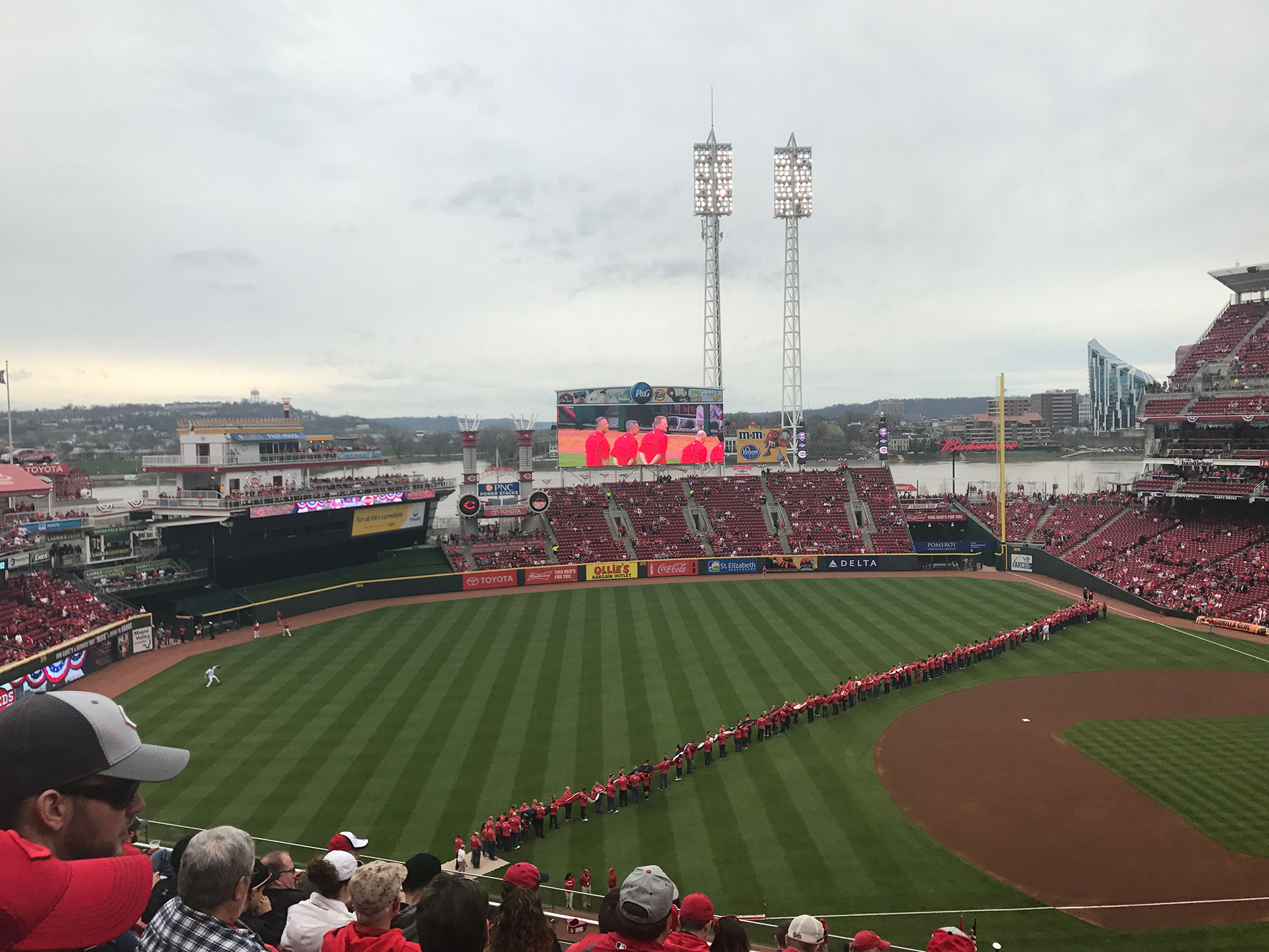 Reds rock Opening Day