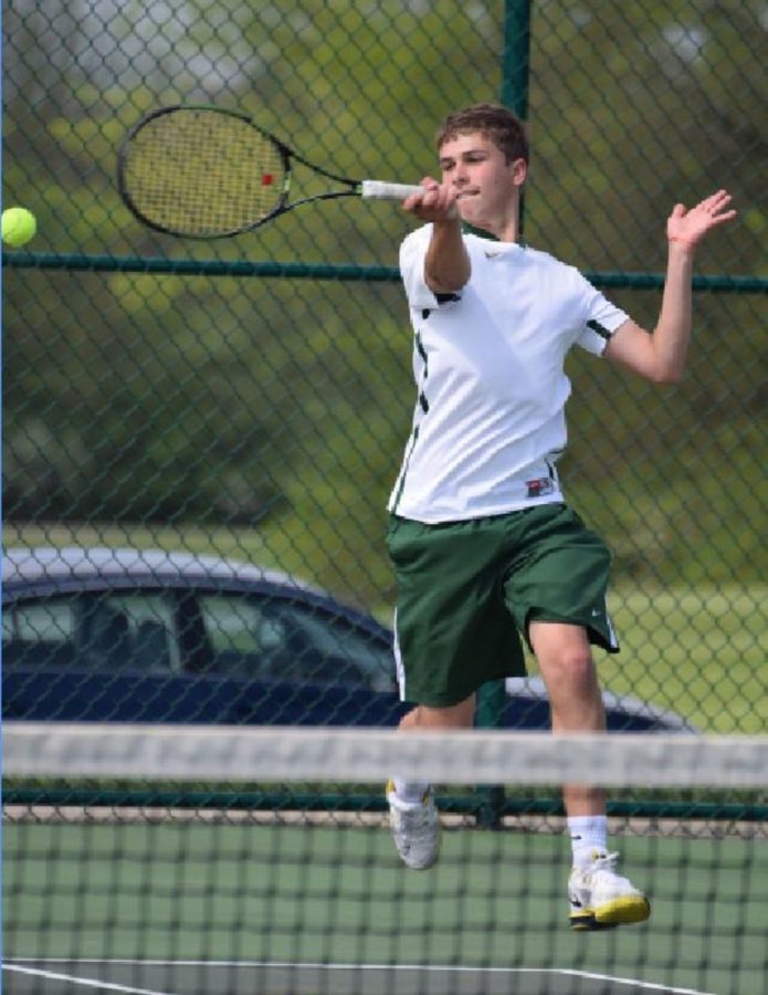 VICTORY! The Sycamore Varsity A tennis team has beaten Mason again. Sycamore had three champions out of the five possible champions. This victory has given the varsity team a boost in confidence, and it looks forward to maintaining its success.