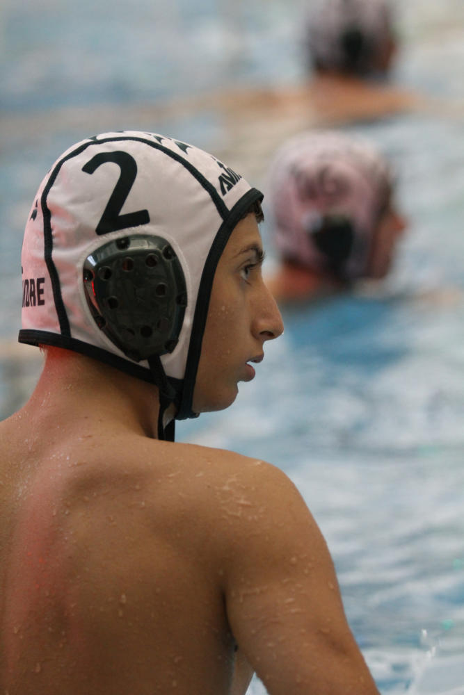 Boys JV water polo splashes into dual match