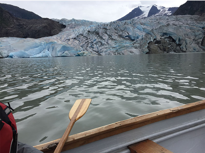 GOING%2C+GOING%2C+GONE.+Glaciers+like+the+pictured+Mendenhall+are+rapidly+retreating.+This+is+due+to+climate+change.+%E2%80%9CThe+ice+has+thinned+and+melted+back+more+than+2000+meters+since+it+was+first+measured+in+1911%2C%E2%80%9D+said+Gary+Braasch%2C+an+environmental+photojornalist.%0APhoto+courtesy+of+Tribune+Services.+