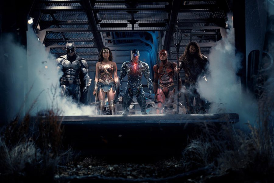 TEAM UP. Batman, Wonder Woman, Cyborg, Flash, and Aquaman come together in “Justice League.” The movie was far from a box office hit, but it does provide a good time. Despite some plot quandaries, the character moments pull through to save the day.