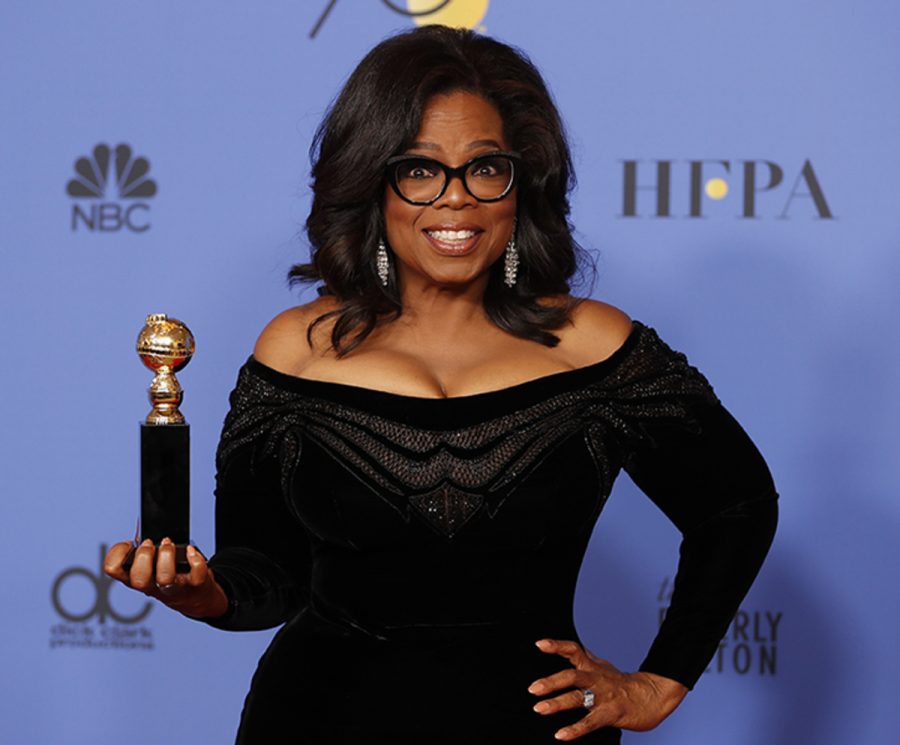 WATCH ME. Oprah Winfrey won the Cecil B. DeMille Award celebrating lifetime achievement, the first African American woman to do so. “So I want all the girls watching here, now, to know that a new day is on the horizon! And when that new day finally dawns, it will be because of a lot of magnificent women, many of whom are right here in this room tonight, and some pretty phenomenal men, fighting hard to make sure that they become the leaders who take us to the time when nobody ever has to say ‘Me too’ again,” Winfrey said in her acceptance speech, according to CNN. Photo courtesy of Tribune News Services.