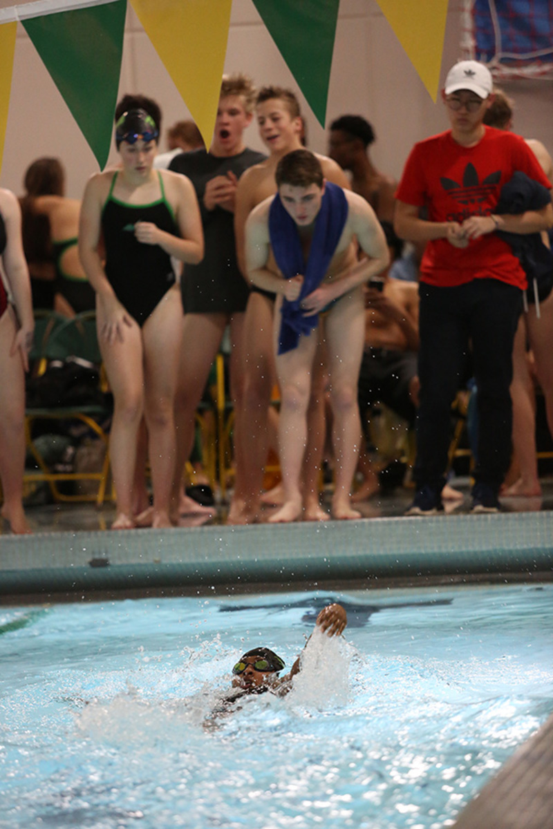 SHS swimmers splash competition