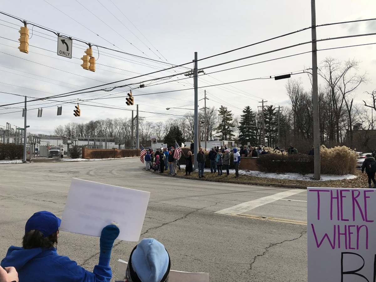 Students gather to share political views