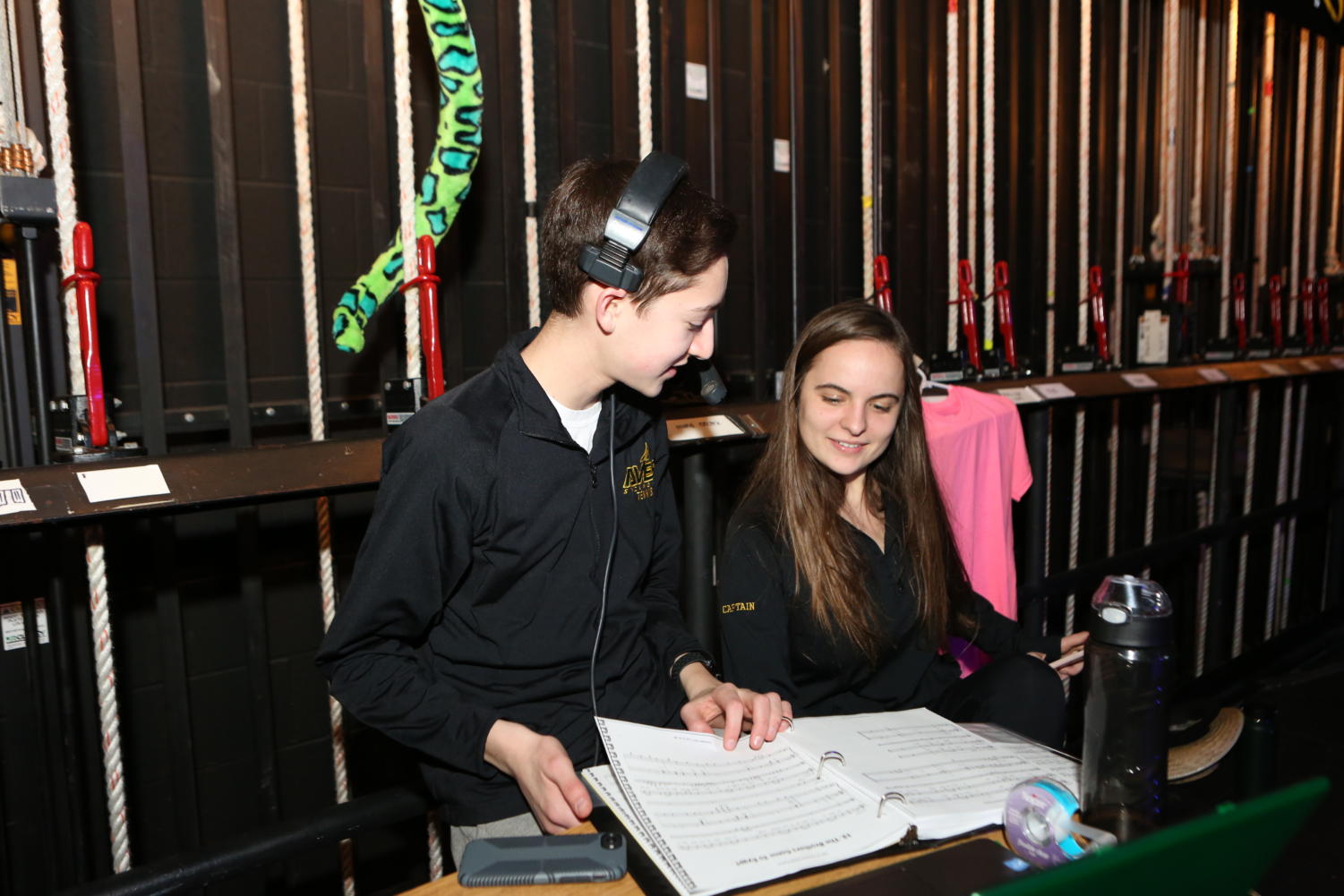TECHNICOLOR. The musical will have lots of flashy, colorful elements. The show is known for having various types of music represented. The lighting and technical elements will be much bolder than those represented in other Aves Theatre productions.
