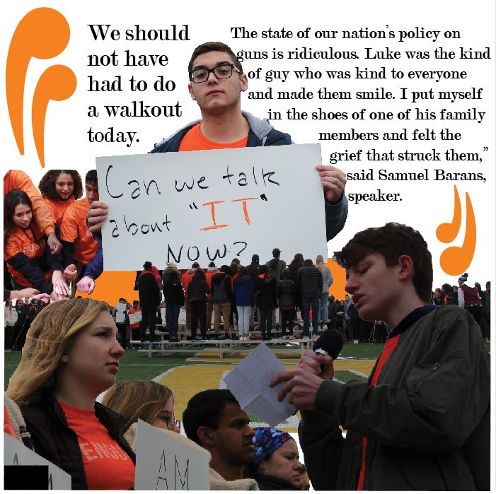 Walkout warriors say #enough