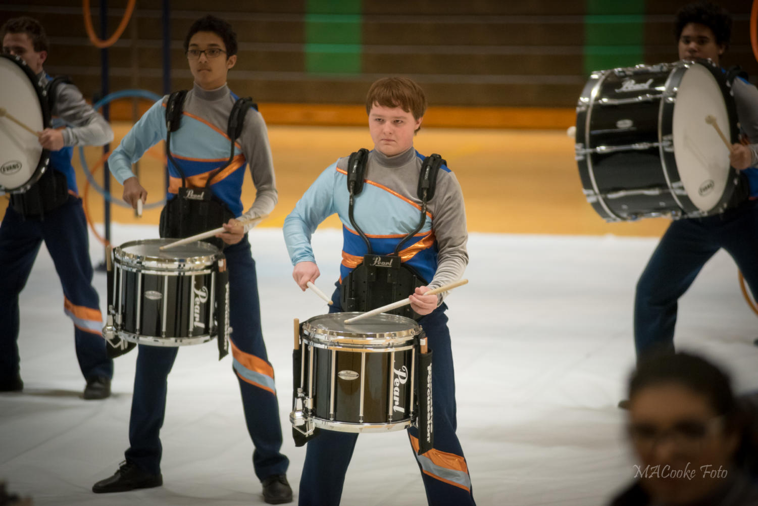 Winter drumline competes in championships