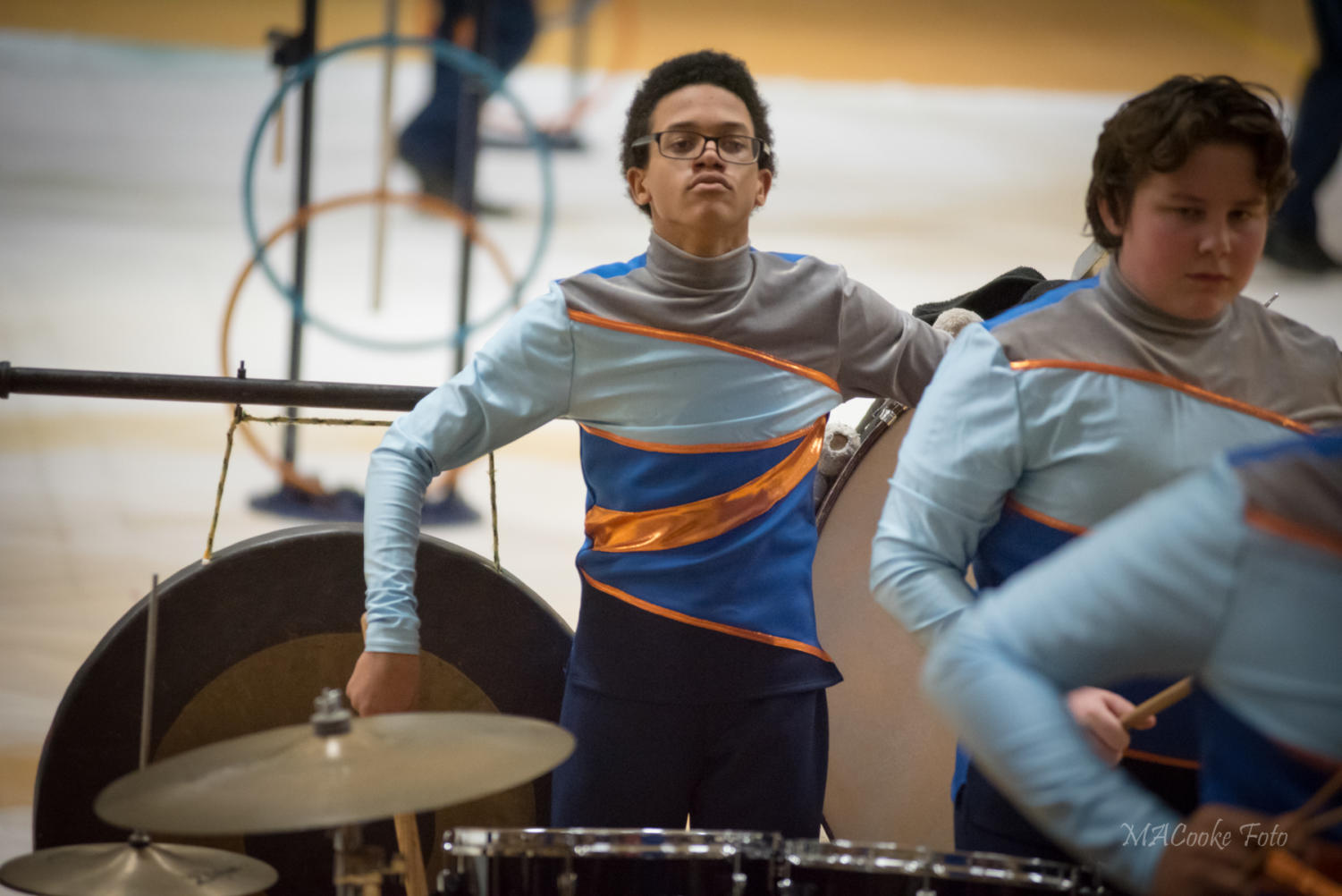 Winter drumline competes in championships