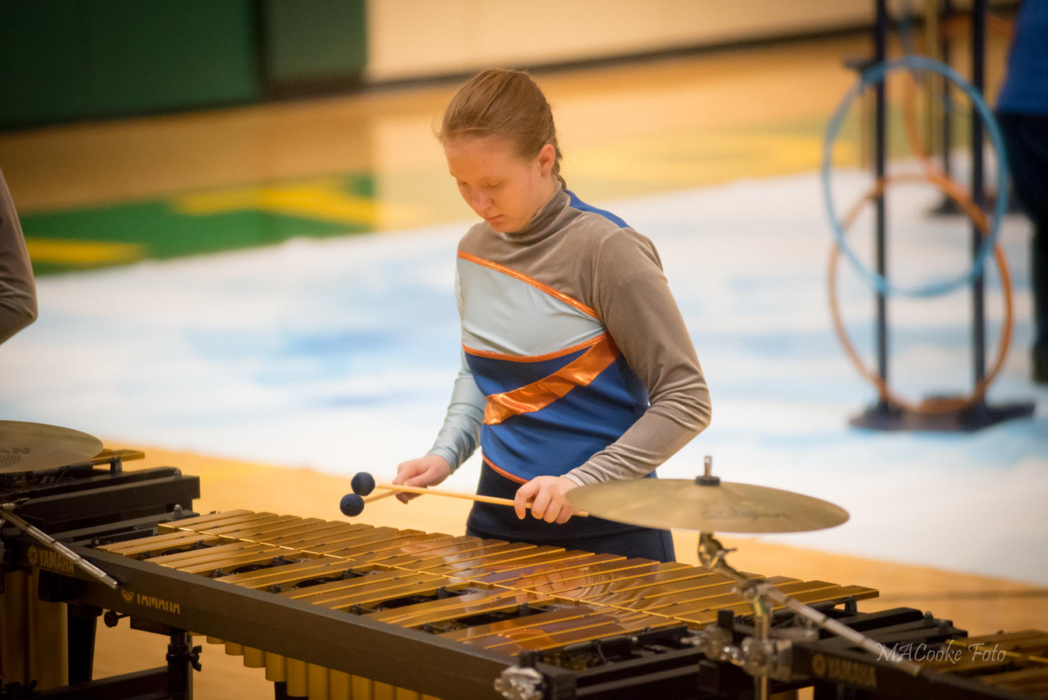 Winter drumline competes in championships