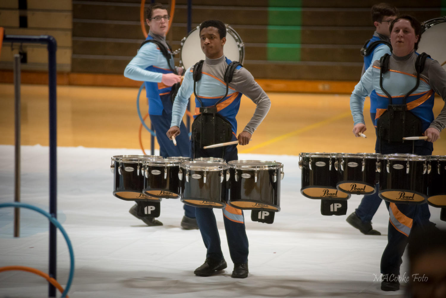 Winter drumline competes in championships