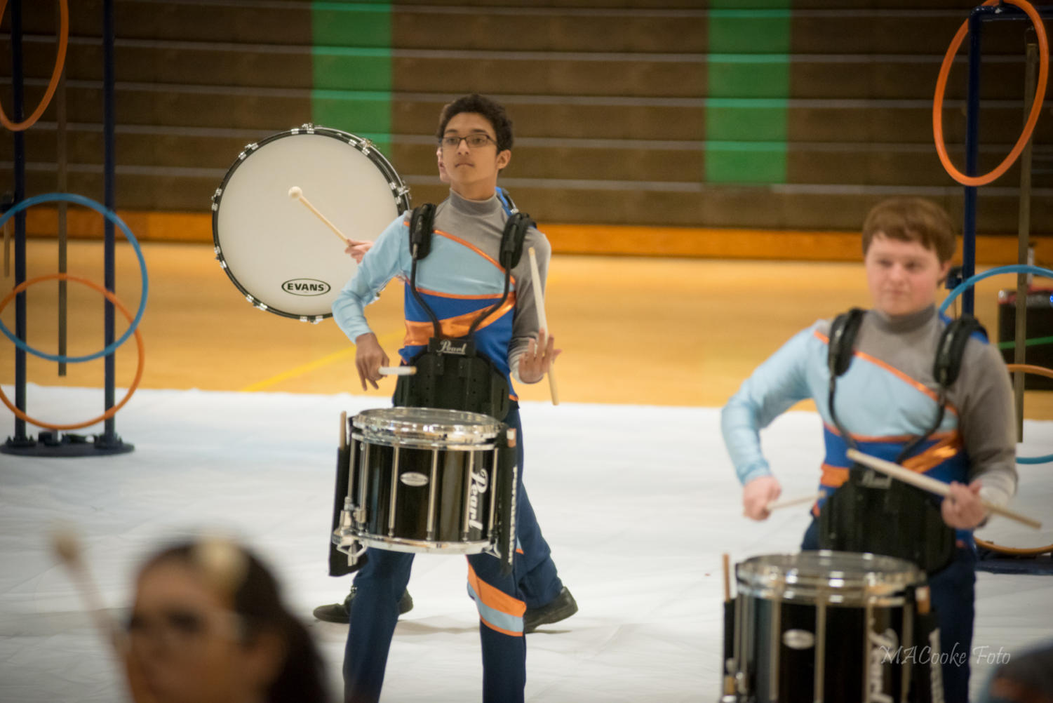 Winter drumline competes in championships