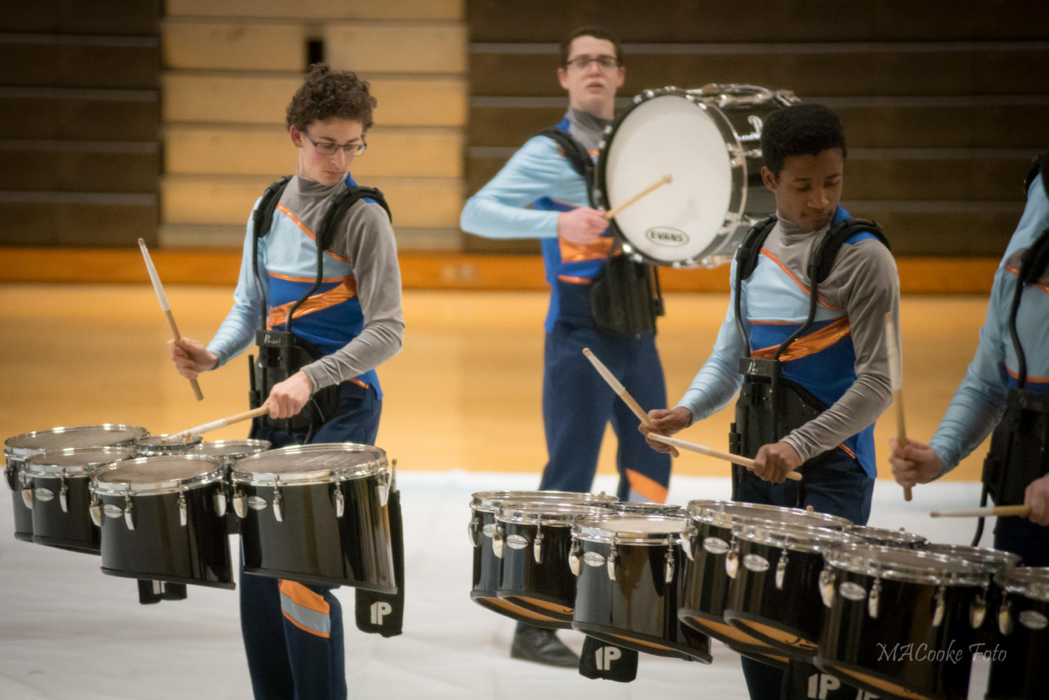 Winter drumline competes in championships