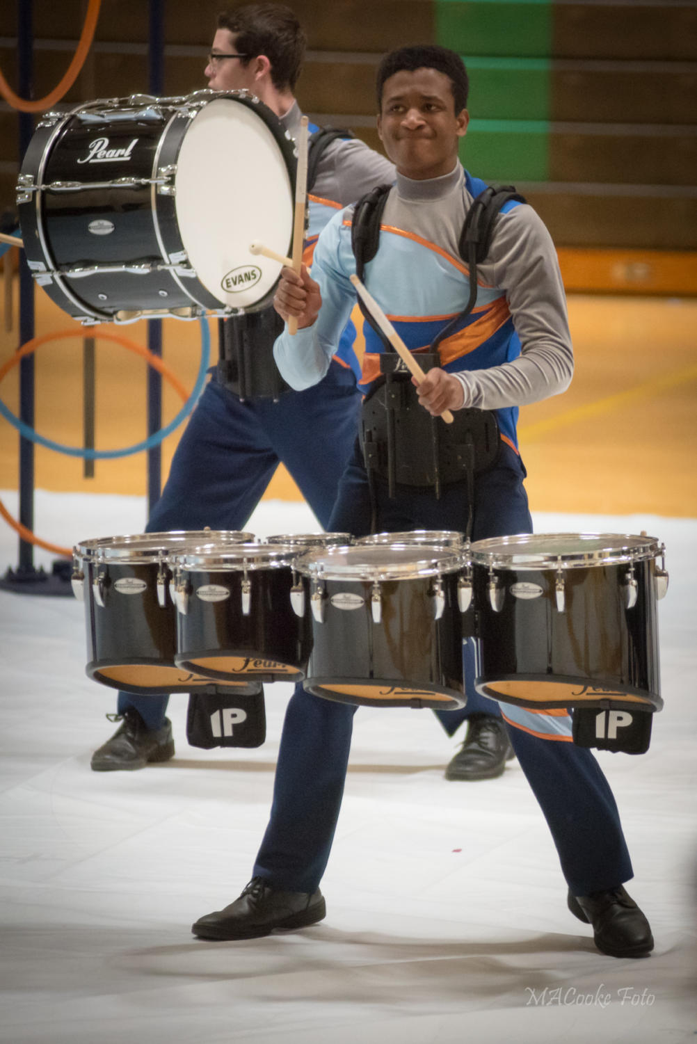 Winter drumline competes in championships