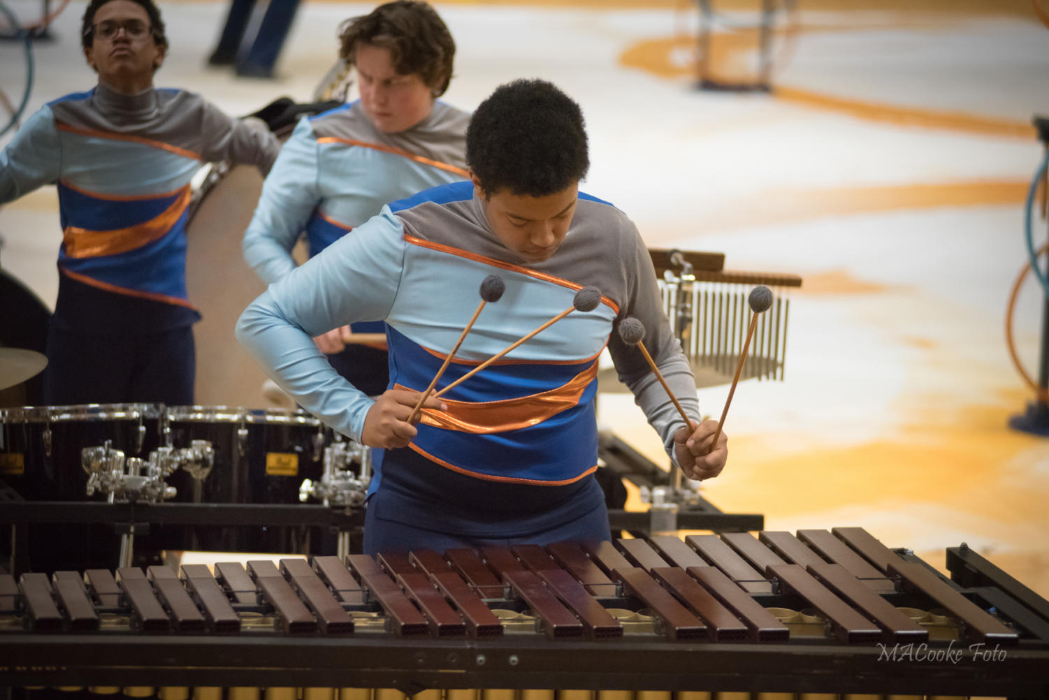 Winter drumline competes in championships