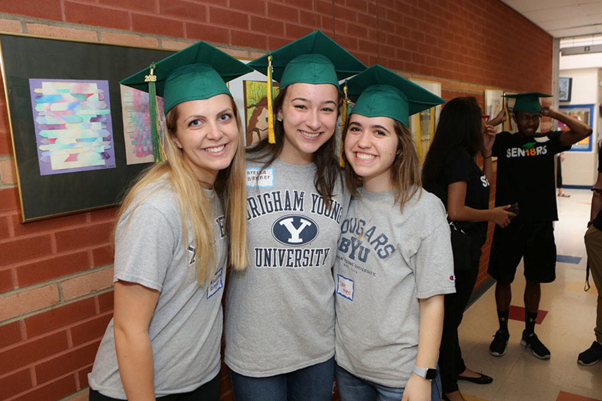 Seniors visit elementary schools