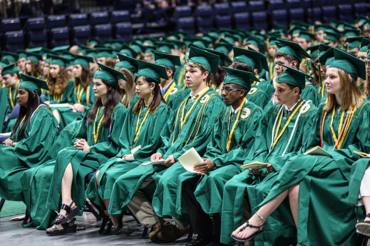 Seniors soar through graduation