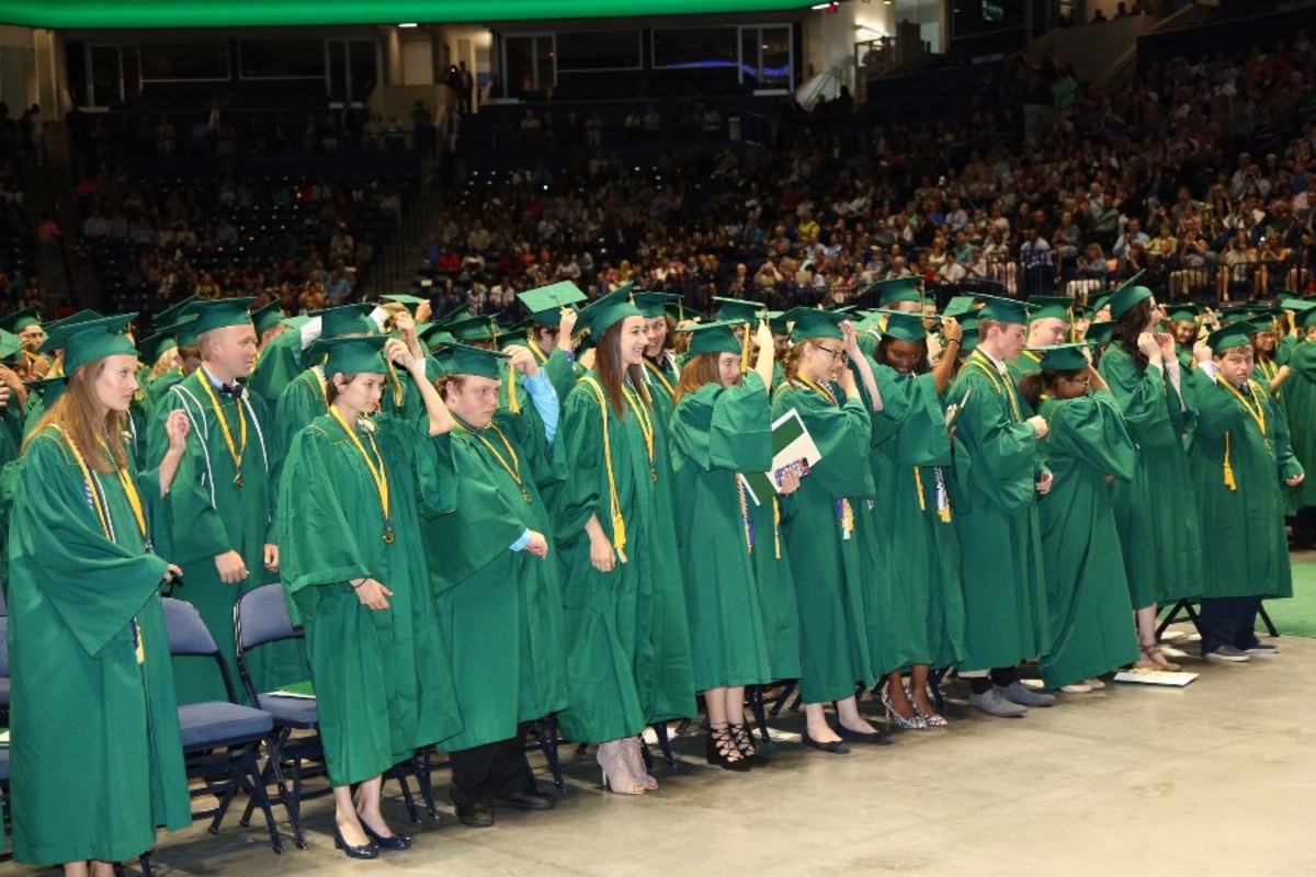 Seniors soar through graduation