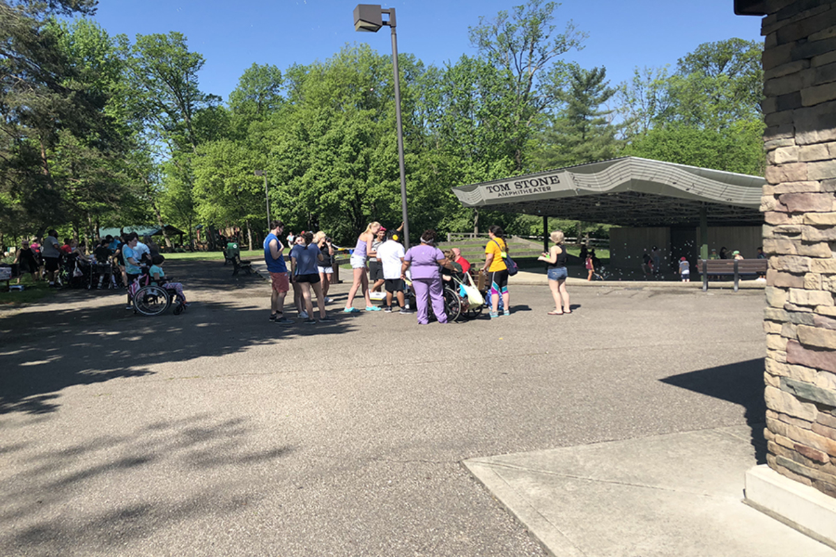 Adaptive PE takes on field day