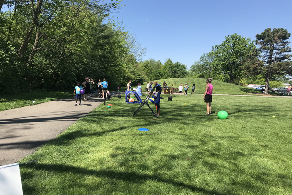 Adaptive PE takes on field day