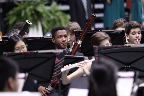 Band plays at graduation