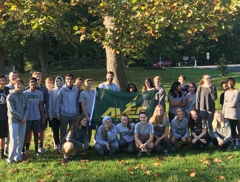 WEAR YOUR GROUTFITS PROUDLY. Mr. Kerry Crotty's bell 3 won the first day of spirit week: groutfits and crazy socks. Winning classes can expect their donuts on Fri., Oct. 17.