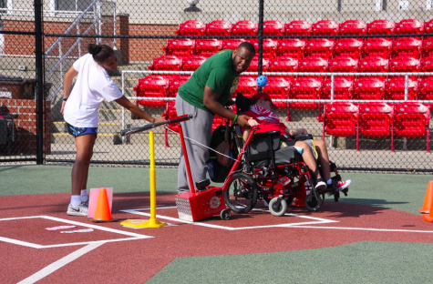 Baseball field gives Adaptive PE students opportunity to play