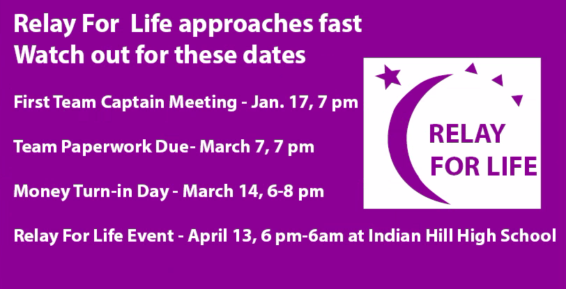 Relay For Life approaches fast