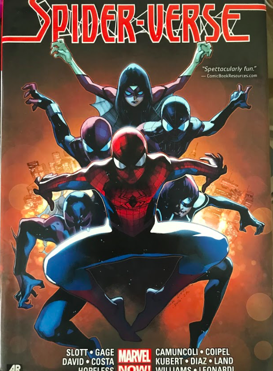 THWIP. The plot of the Spider Verse movie is very different when compared to its comic book origin. In the comics, the Spider-men worked together to stop vampires called the Inheritors that would feed of the essence of Spider-men. “ I hope they might expand the cast of Spider-men in the next movie, if they even make one,” said Gus Fredenburg 10.
