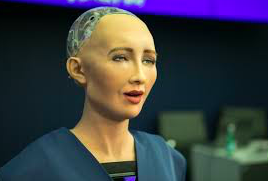 MY NAME IS SOPHIA. The Artificial Intelligence (AI) technology has advanced to the creation of robots like Sophia who can speak, interact and even mimic human expressions. The mini version of this has been made available by the company Hanson Robotics. “The development of Sophia is in itself an amazing achievement in the field of robotics,” said Aryan Vaidya,10.