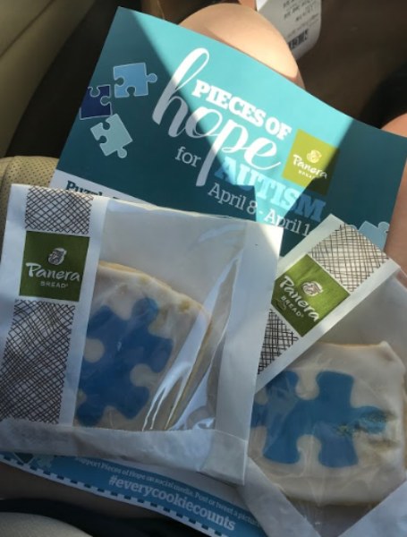 PIECES OF HOPE. Head over to your local Panera Bread to see if they are participating in Pieces of Hope for Autism.