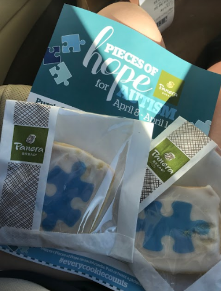 PIECES OF HOPE. Head over to your local Panera Bread to see if they are participating in "Pieces of Hope for Autism."