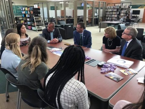 Gov. DeWine pays visit to SHS