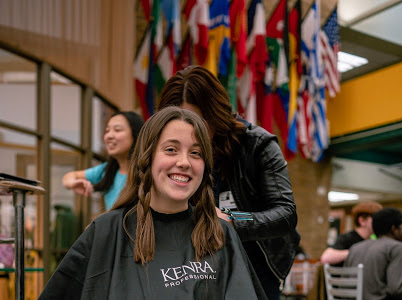 Hair donations for the cure