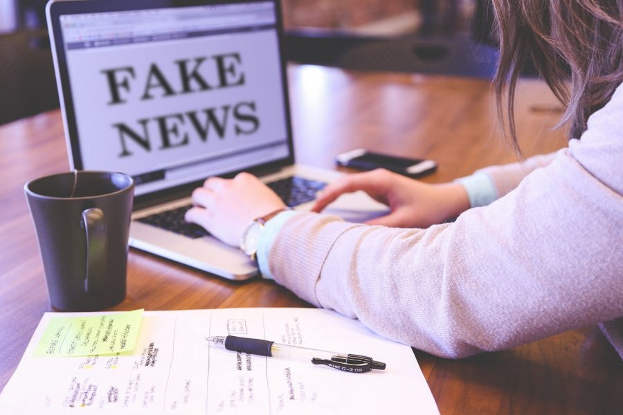 CAPTION: FAKE NEWS. As social media progresses and expands, teenagers are more exposed to fake news than ever. And in the current COVID-19 era, this could mean a lot of trouble. 
