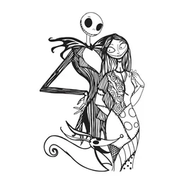 The Nightmare Before Christmas Coloring Book: Jack Skellington