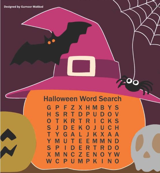 Halloween Word Search